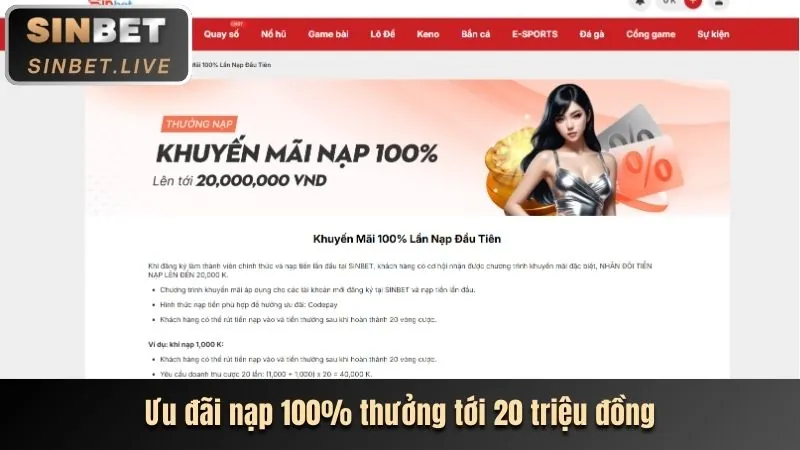 Thưởng nạp lại hàng ngày tại k9bet link mới